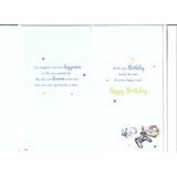 Male Birthday Card From the Just For You x Range - Grandson Gaming Video Games - Gold Foil and Embossed Finish - For Him