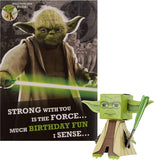 Star Wars Build Your Own Yoda Birthday Card